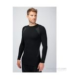 Thermoform Thermoform Erkek Termal Seamless Sweatshirt Siyah Erkek İç Giyim HZT14001 - M - L