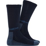 Thermoform Trekking Çorap Nemi Uzaklaştırıcı Özellikli Erkekler İçin Outdoor Kullanım 70% Pamuk - Lacivert - 35