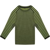 Thermoform Ultimate Merino Çocuk Seamless Termal Sweatshirt Nefes Alabilen Kumaş Erkek Çocuk İçin - Yeşil - 8 - 10 Yaş