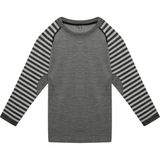 Thermoform Ultimate Merıno Çocuk Seamless Termal Sweatshirt Nefes Alabilen Kumaş Outdoor Erkek Çocuk - Antrasit - 6 - 8 Yaş