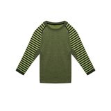 Thermoform Ultimate Merino Yeşil Çocuk Seamless Termal Sweatshirt