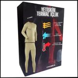 Thermoform Uyguna-Yakala unisex - kum Yetişkin Termal Içlik -4008-K - XL