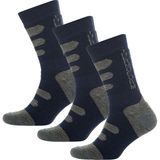 Thermoform Winter Dolgulu Kışlık Unisex Outdoor Çorap 3'lü Paket Siyah - 43 - 46 - Çok Renkli