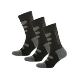 Thermoform Winter Dolgulu Kışlık Unisex Outdoor Çorap 3'lü Paket Siyah Renkli