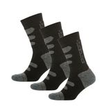 Thermoform Winter Dolgulu Kışlık Unisex Outdoor Çorap 3'Lü Paket Siyah