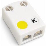 Thermokotec K (Nicr-Ni) Tipi Minyatür Seramik Dişi Termokupl Konnektörü
