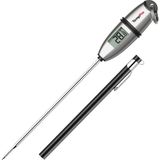 Thermopro TP02S 5 Saniyede Anında Okuma Mutfak Termometresi Dijital Gıda Termometreleri Uzun Problu Et Barbekü Gıda Sıvıları Yağ Su - Çok Renkli