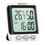 Thermopro Tp152 8,5" Lcd Ekranlı İç Mekan Dijital Sıcaklık Ve Nem Ölçer Termometre