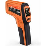 Thermopro TP450 Antişok Dual Lazer Endüstriyel Kızılötesi Temassız Termometre El Tipi Kullanım -50C/+550C