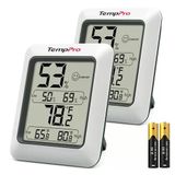 Thermopro Tp50 Dijital Termo-Higrometre, İç Mekan Termometresi, Higrometre, Sıcaklık Ve Nem Ölçer, Oda İklimi Kontrolü, Oda Havası Kontrolü, Klima Monitörü İçin | Konfor Göstergeli İç Mekan Higrometre