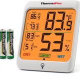 ThermoPro TP53 Termometre İç Mekan Dijital Isı ve Nem Ölçer