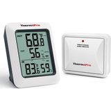 ThermoPro TP60S Wifi Dijital Sıcaklık ve Nem Ölçer İç-Dış Mekan 60m Ölçüm Mesafesi Akıllı Tasarım