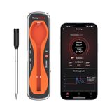 Thermopro TP960 Bluetooth, Digital,tek Problu Profesyonel Et Termometresi - -- - 000-Siyah