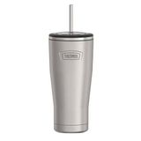 Thermos Icon Is111 0.71 LT Cold Tumbler Pipetli Termos Matte Stainless Steel