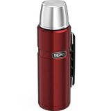 Thermos Paslanmaz Büyük 1,2 lt Kırmızı Termos