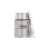 THERMOS STAINLESS KING YEMEK TERMOSU PASLANMAZ ÇELİK UZUN SÜRE KORUMA 470 ml (Gümüş)