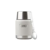 THERMOS STAINLESS KING YEMEK TERMOSU PASLANMAZ ÇELİK UZUN SÜRE KORUMA 470 ml (Krem)