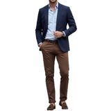 TheSeason Erkek Gabardin Pamuklu Slim Fit Esnek Chino Pantolon (Tarçın Kahve, 36/32)