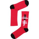 TheSocksCompany Assassin Erkek Çorap - 41 - 45 - Kırmızı
