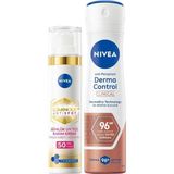 Thiamidol Etkili Leke Karşıtı Gündüz Yüz Bakım Kremi 40ML ve Sprey Deodorant Derma Control cl - 1 Adet