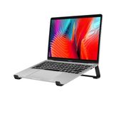 Thibault Masa için Alüminyum Dizüstü Bilgisayar Standı - Soğutma Ergonomik Tasarım - MacBook Air Pro/DELL/HP/Lenovo/ThinkPad/Alienware - 13/14/15.6/16 - Kolay Montaj- Optimum Hava Akışı için