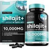 Thinbi Pure Himalayan Shilajit Fulvic Acid Trace Minerals - 90 Capsul. - Aromasız