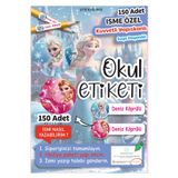 Think And Print Okul Etiketi Kalem Defter Etiketi Özel Isim Yazılabilen Etiket Isme Özel Etiket - 150 adet