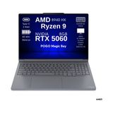 Thinkbook 16P Amd Ryzen 9 8940HX 64GB 2tb SSD Nvidia Geforce Rtx 5060 8gb Ekran Kartı 16" Wqxga IPS 500NITS 240Hz G-Sync