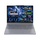 Thinkbook 16P G6 Adr Amd Ryzen 9 8940Hx 32Gb 1Tb Ssd Rtx 5060 8Gb 16" Wqxga Ips 240Hz Windows 11 Pro Dizüstü Bilgisayar 21U00013tx