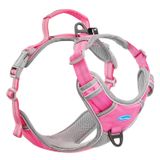 ThinkPet No-Pull Köpek Koşum, Nefes Alabilir Göğüs Koşum Küçük Orta Büyük Köpekler için, Ayarlanabilir Yumuşak Yürüyüş Koşum Takımları Güvenli Kontrol Yastıklı Yansıtıcı Emniyet Kemeri