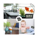 Thlevel Dijital LCD Termometre Sıcaklık Monitörü Harici Sensörü ile Buzdolabı Dondurucu Buzdolabı Akvaryum - 001-Beyaz - Option-1