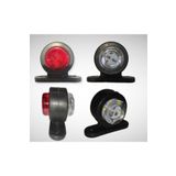 Thoc Auto Mini Takoz Led Lamba 12 Ledli Kırmızı Beyaz 10 Adet