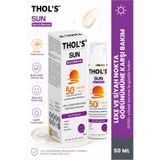 THOLS TB16 SPF50+ Leke Karşıtı Cilt Tonu Eşitleyici Siyah Nokta Karşıtı Güneş Kremi - 50 ML