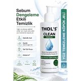 THOLS TB4 Karşıtı ve Sebum Dengeleyici Yüz Temizleme Jeli - Salisilik Asit & Kaolin Kil 200 ml