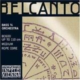 Thomastik Infeld Thomastik BC600 Belcanto Orkestra Set Kontrabas Teli | Çelik Çekirdek, Ileri Seviye Çalım, Sıcak ve Derin Bas Tonları, Profesyonel Set