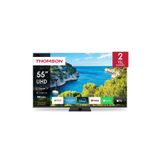 Thomson 55 İnç (139 cm) 4K Ultra HD Google TV, HDR10, Dolby Audio, Google Assistant, Chromecast Built-in, HDMI 2.1, Döner Stand, Wi-Fi, Uydu Alıcılı Akıllı LED TV