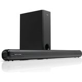 Thonet & Vander Kino 150W Rms Soundbar + Subwoofer 2.1 Hoparlör Bluetooth HDMI Uzaktan Kumanda - 01-Siyah