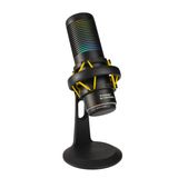 Thonet & Vander VX320 Yayıncı Mikrofonu Dokunmatik RGB Led Titreşim Önleme Çok Yönlü Kardioid Siyah Renk