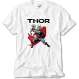 Thor Character Animation Beyaz Tişört - S