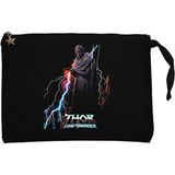 Thor Gorr Siyah Clutch Astarlı Cüzdan / El Çantası - 25x18cm