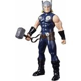 Thor Marvel Karakter Dev Figür - 24 cm - Renkli