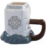 Thor Mjolnir Seramik Oyulmuş Kupa