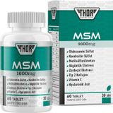 THOR NUITRITION MSM Glukozamin Kondroitin 1450 mg 90 Tablet 30 Gün