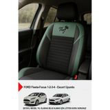 Thor Tay Tüyü Oto Koltuk Kılıfı (Ford Focus-Fiesta-Escort Uyumlu) - Yeşil