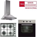 Thor TEKA London Ankastre Set (64600 KBC IX-TO 663 SS-ACW 63020 KOS IX) - Inox