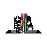 thorqtech Dekoratif Metal Kitap Tutucu Star Wars Sıluet Kitaplık Organizer Destek