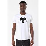 Thor's Ravens Huginn And Muninn Beyaz Erkek Bisikletyaka Tshirt