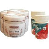 Three Brand Vücut Kremi 100 ml Arnavut Kremi3 Adet + Rus Merhemi 50 ml 2 Adet - 1 Adet