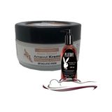 Three Brand Whitening Cream 3 Adet Arnavut Kremi 50ML Aklık Kremi Ile 120ML Playboy Masaj Yağı