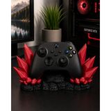 Three Dittle Birds Kristal Görünümlü Xbox Kumanda Standı - Kırmızı